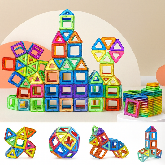 Magnetic Building Blocks – Creative Construction Toy Set