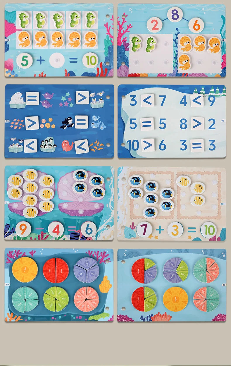 Montessori Busy Learning Book Set
