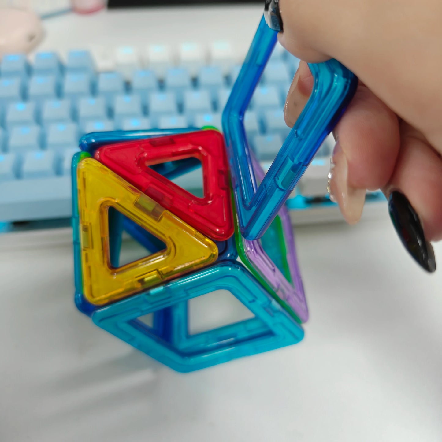Magnetic Building Blocks – Creative Construction Toy Set