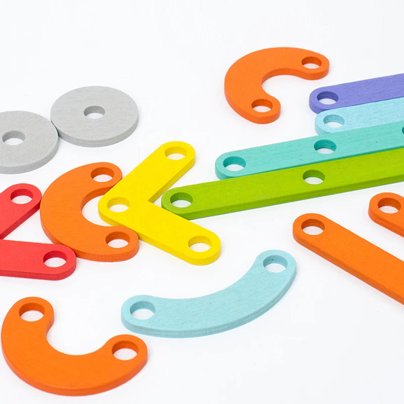 Shape & Letter Builder Board