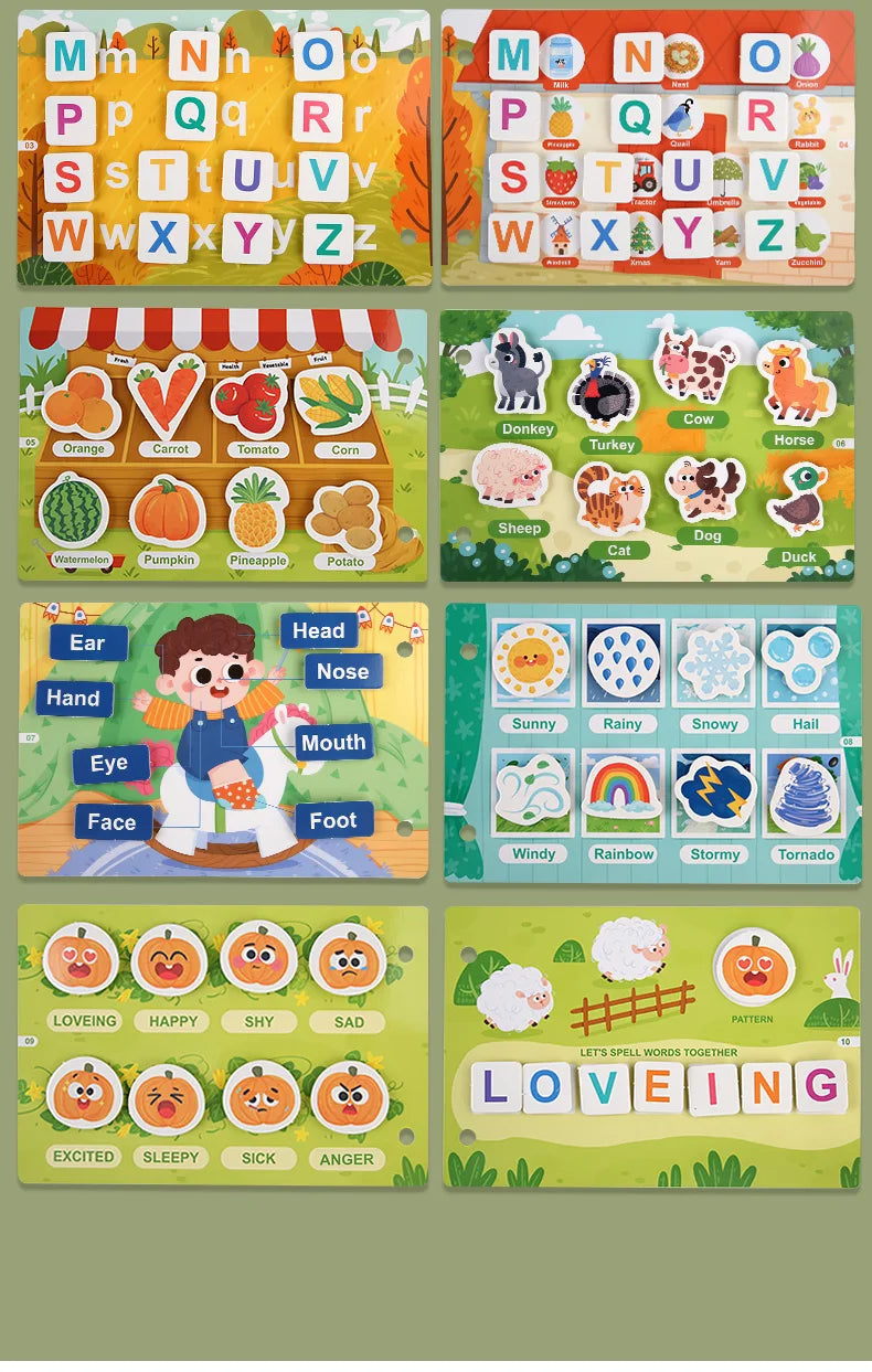 Montessori Busy Learning Book Set