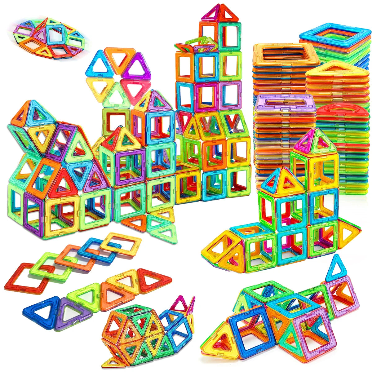 Magnetic Building Blocks – Creative Construction Toy Set