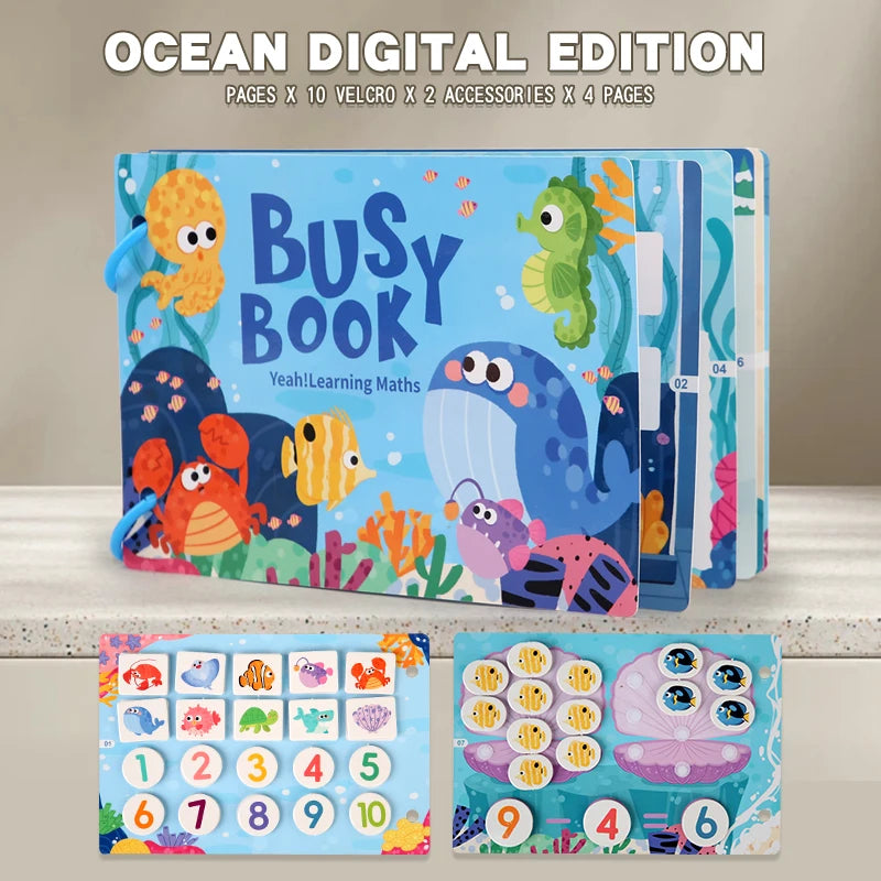 Montessori Busy Learning Book Set