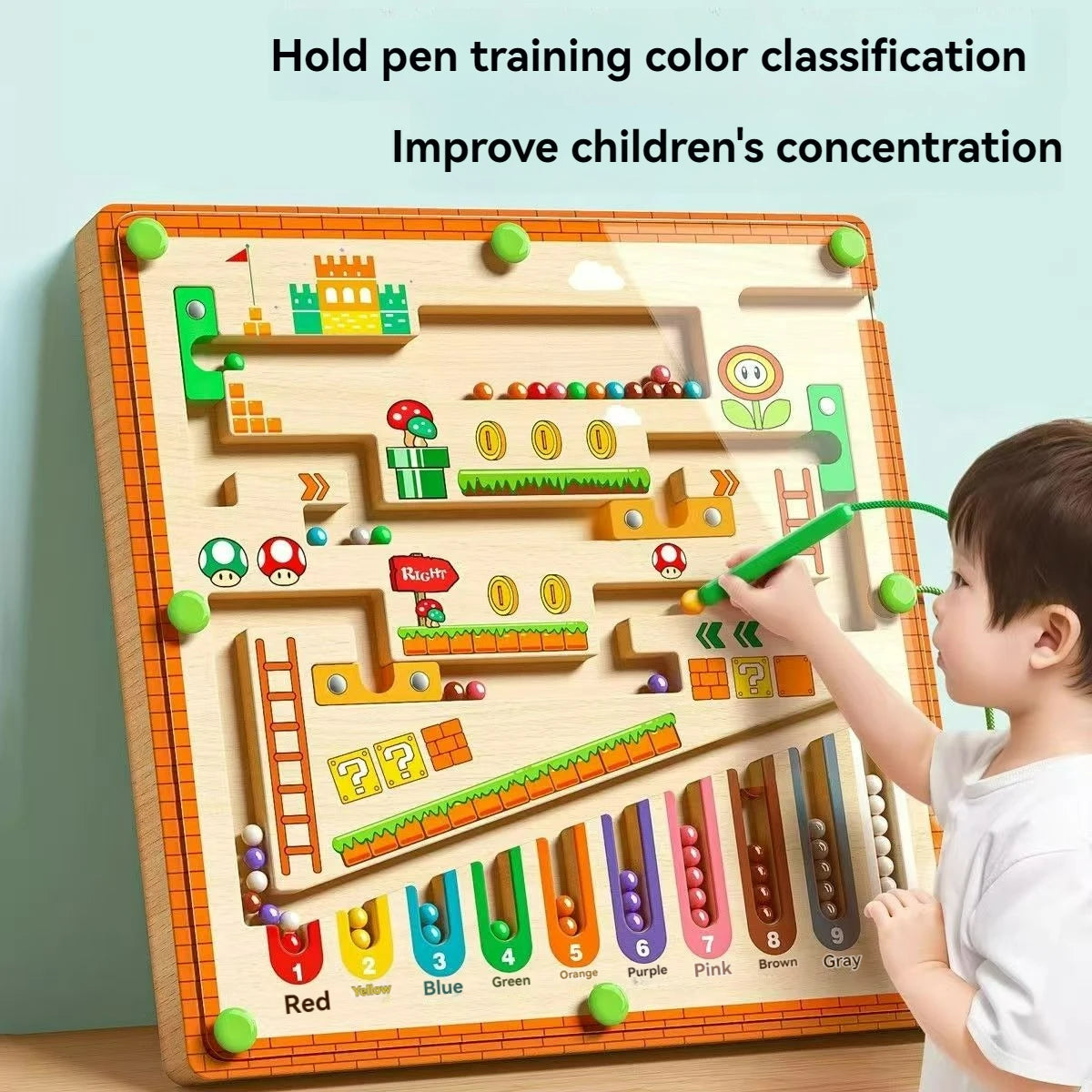 Magnetic Maze Adventure Board