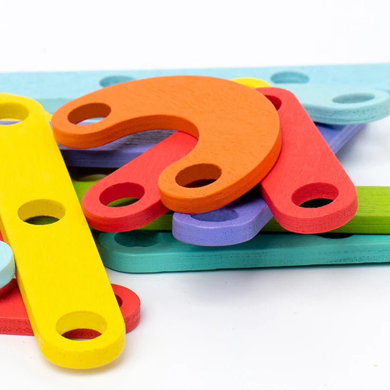 Shape & Letter Builder Board
