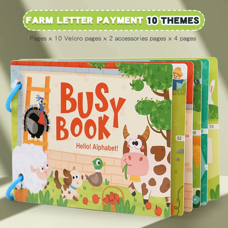 Montessori Busy Learning Book Set