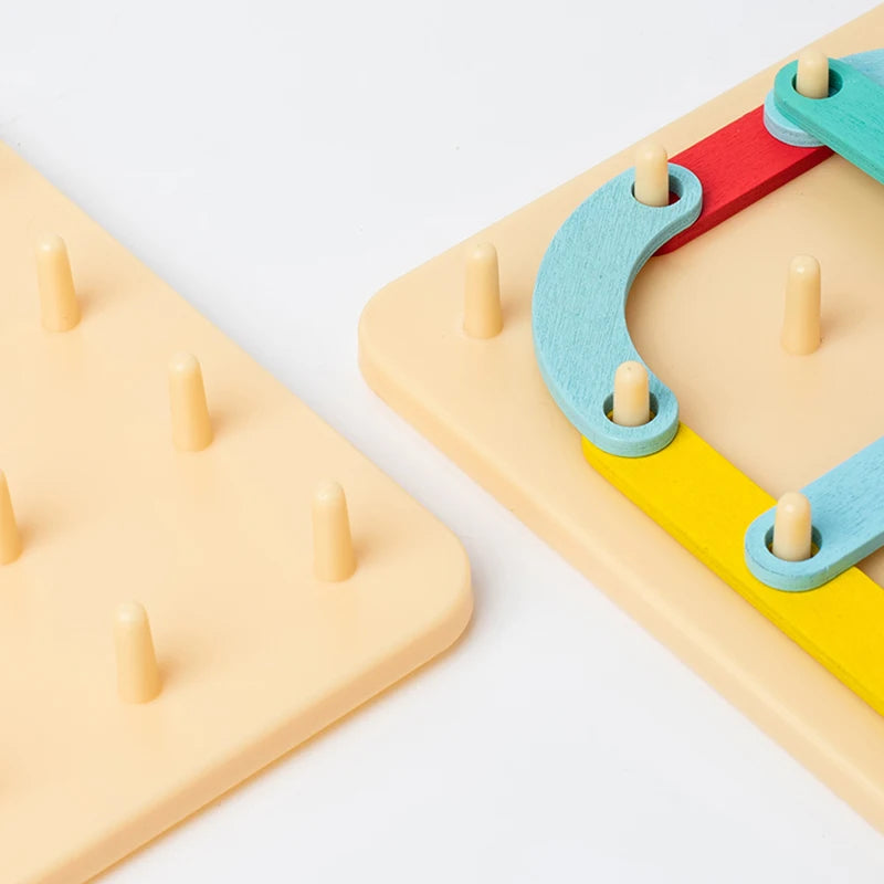 Shape & Letter Builder Board