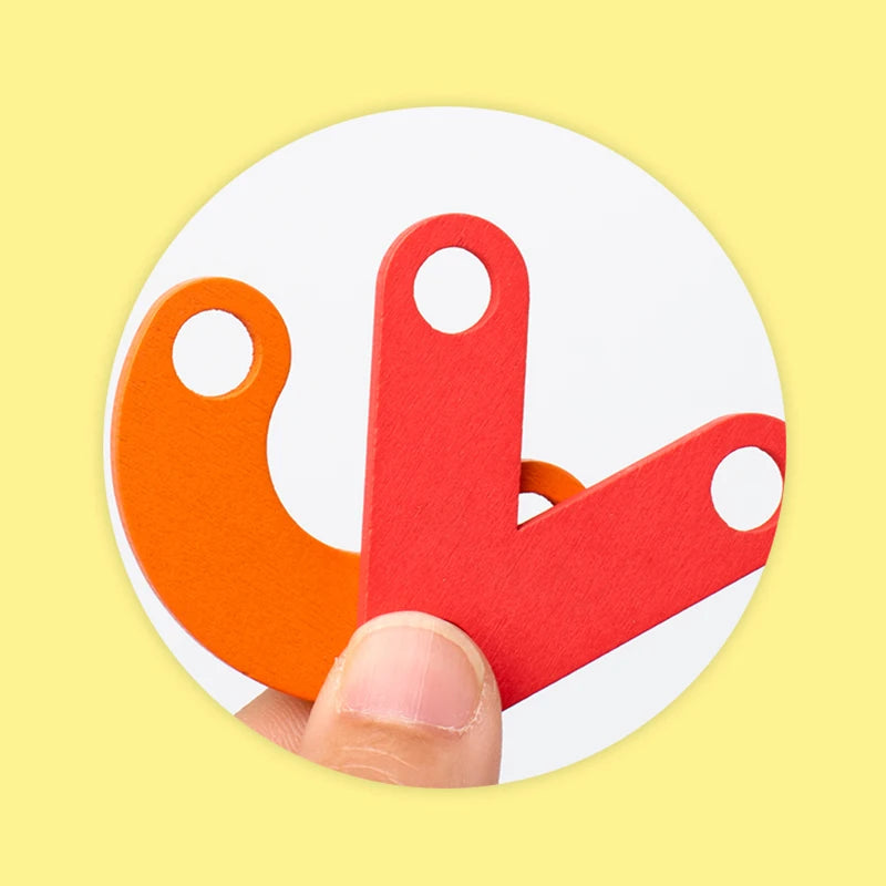 Shape & Letter Builder Board