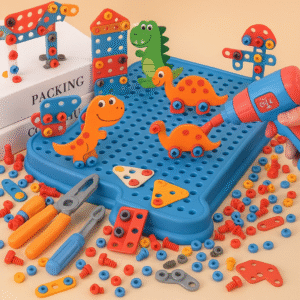 🛠️ MiniFixer Deluxe Kids Drill & Tool Playset 🛠️