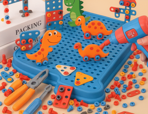 🛠️ MiniFixer Deluxe Kids Drill & Tool Playset 🛠️