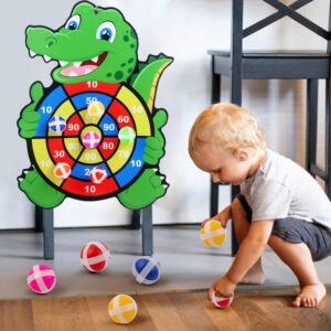 Montessori Sticky Ball Dart Board Sports Game🎯