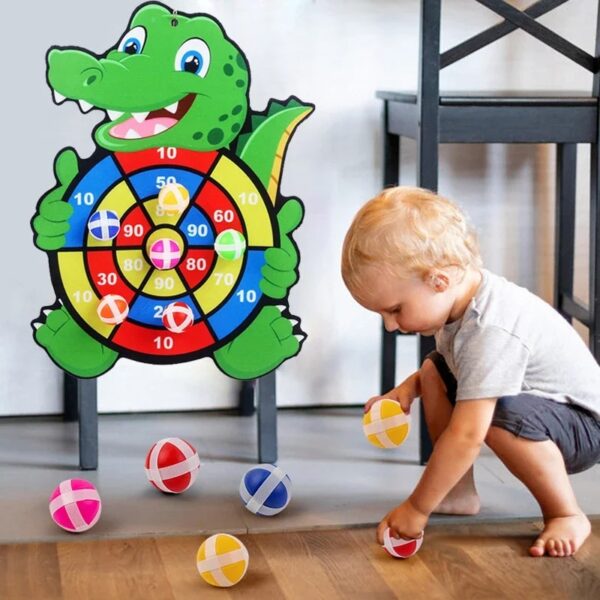 Montessori Sticky Ball Dart Board Sports Game🎯